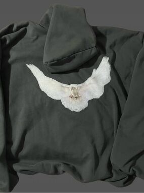 Yeezy Gap Balenciaga Dove Hoodie Authentic